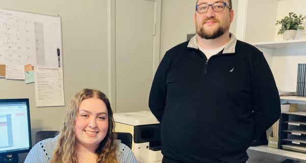 Photo of Abby and Patrick